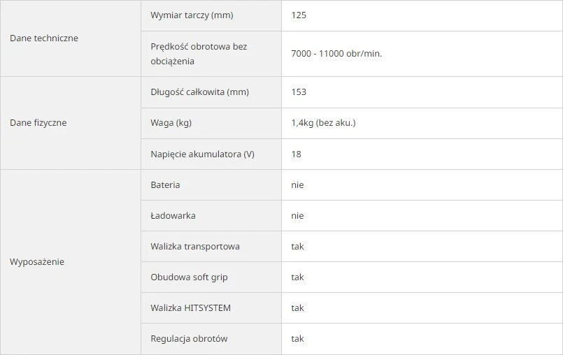 Ekscentrinis šlifuoklis Hikoki SV1813DAW2Z; 18 V (be akumuliatoriaus ir pakrovėjo)