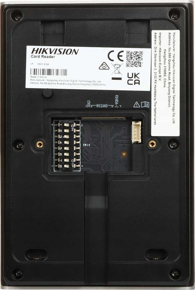 BEKONTAKTIS SKAITYTUVAS DS-K1109DKB Hikvision