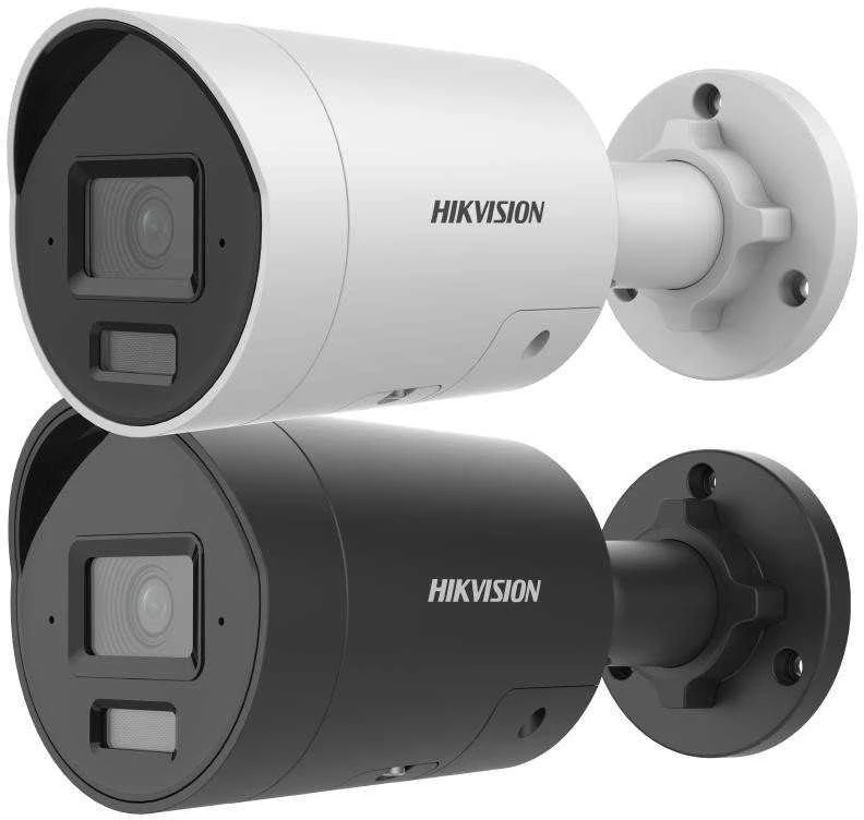 „Hikvision“ kulkos formos DS-2CD2086G2H-I2U/SL F2.8 (balta, 40 m. IR, 8 MP, „AcuSense“, „DarkFighter“)