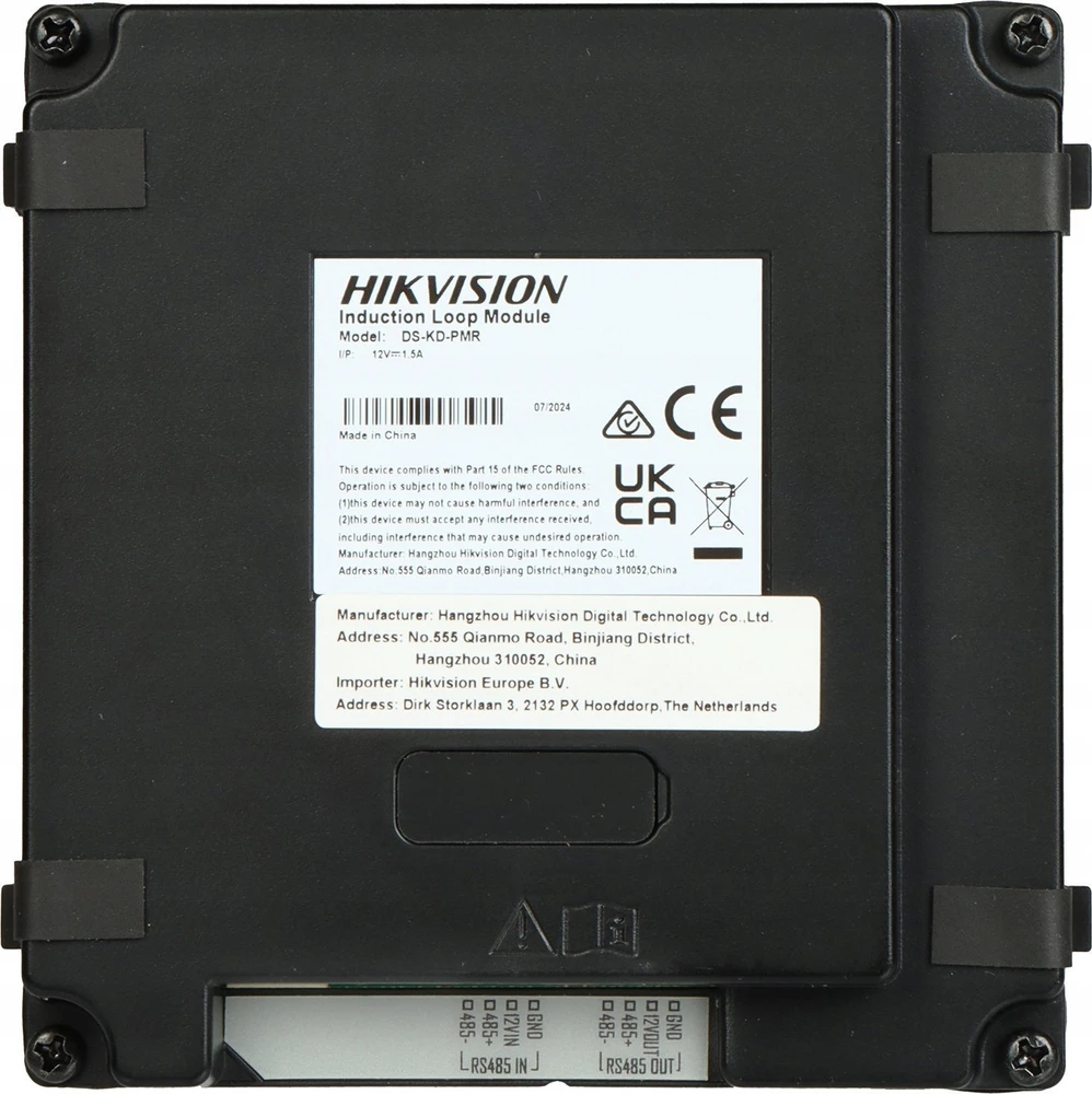 Indukcinės kilpos modulis Hikvision DS-KD-PMR