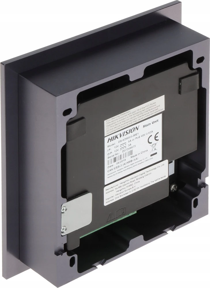 VIDEO DOMOFONO MODELIS DS-KD8003-IME1(B)/EU Hikvision