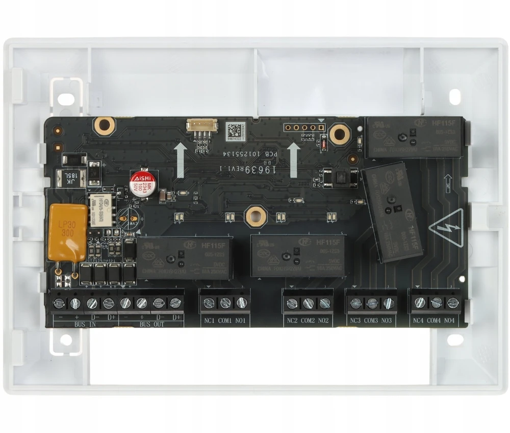 MAGISTRALĖS RELĖS PLĖSTUVAS AX HYBRID PRO G2 DS-PM501R4 4 OUTPUTS Hikvision