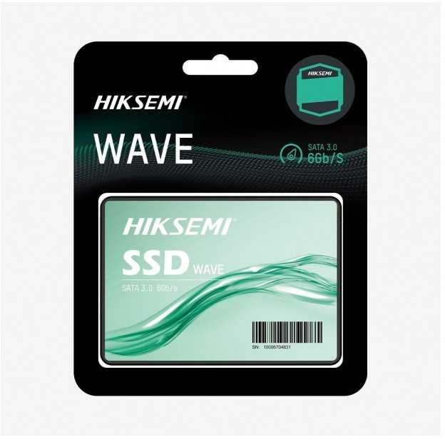Dysk SSD Hikvision HIKSEMI SSD Wave 128GB, 2.5", SATA III, R:460/W:370MB/s