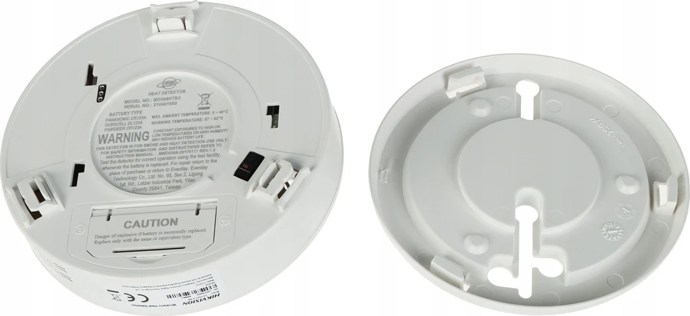 Belaidis temperatūros detektorius Hikvision DS-PDHT-E-WE AX PRO