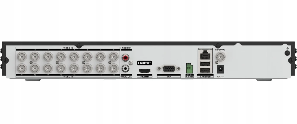 Hikvision IDS-7216HUHI-M2/XT skaitmeninis vaizdo įrašymo įrenginys (DVR) Juoda