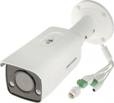 Hikvision | IP kamera maitinama DARKFIGHTER | DS-2CD2T46G2-ISU/SL F2.8 | Kulka | 4 MP | 2,8 mm | Maitinimas per Ethernet (PoE) | IP67 | H.265+ | Micro SD/SDHC/SDXC, maks. 256 GB | Baltas
