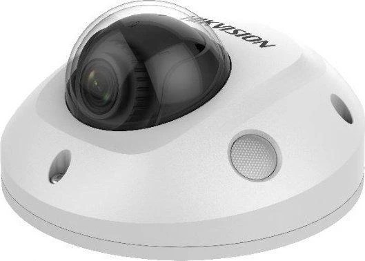 Hikvision | Mini Dome tinklo kamera | DS-2CD2543G2-IWS F2.8 | Kupolas | 4 MP | Fiksuoto židinio objektyvas, 2,8 mm/F1,6 | IP67 ir IK08 | H.264+ | „Micro SD“, maks. 512 GB