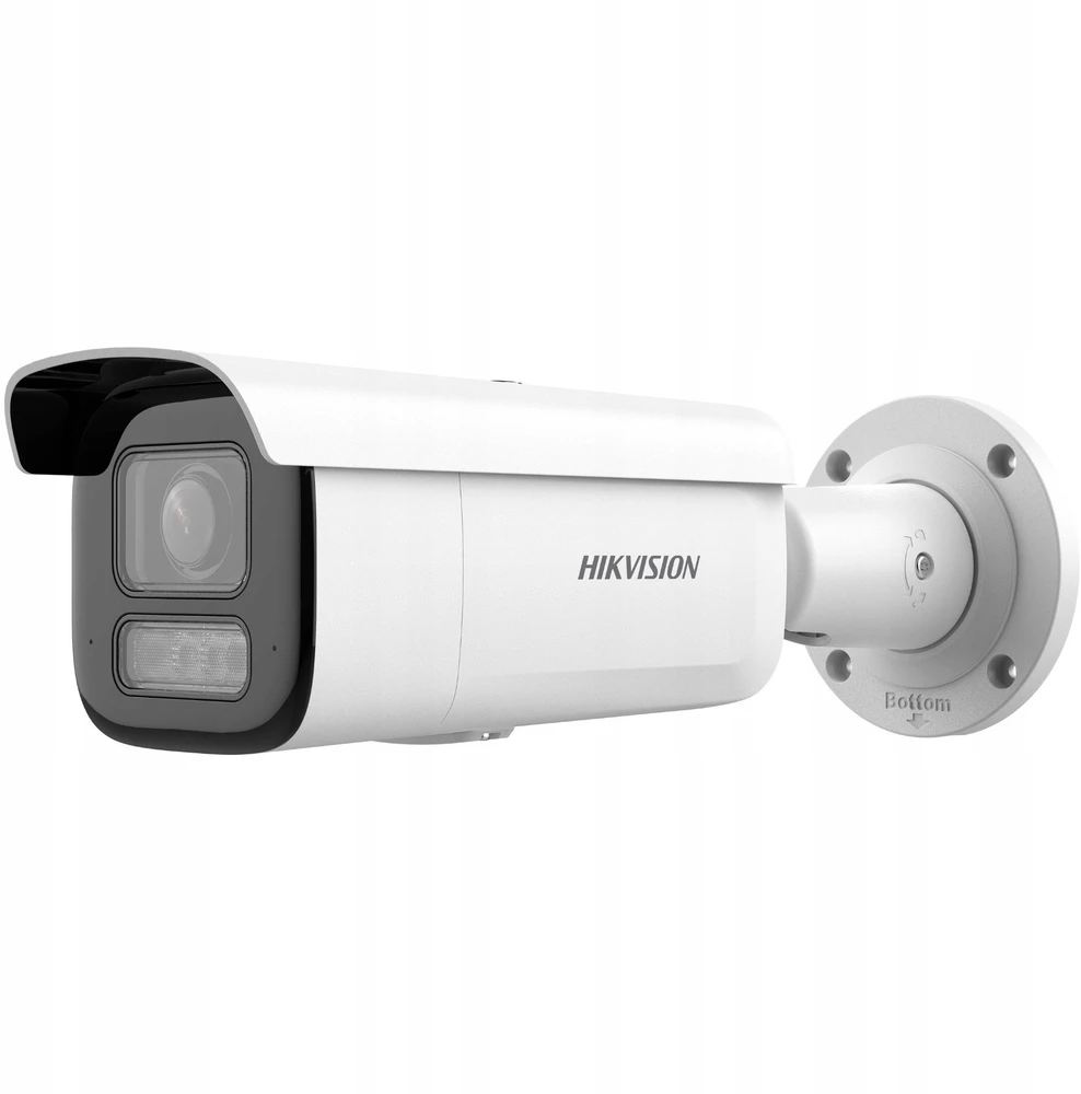 Vandalams atspari IP kamera DS-2CD2643G2-LIZS2U/SL (2.8-12MM)/PL išmanioji hibridinė šviesa „AcuSense“ - 4 Mpx - MOTOZOOM „Hikvision“