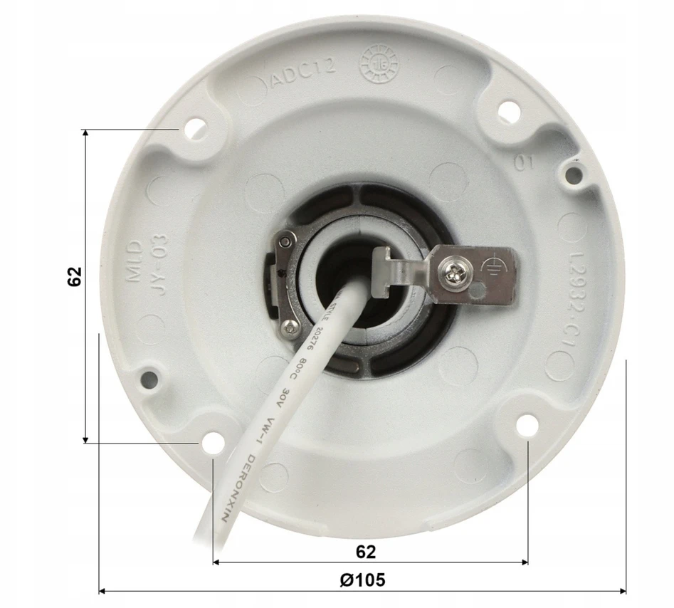 Vandalams atspari IP kamera DS-2CD2643G2-LIZS2U/SL (2.8-12MM)/PL išmanioji hibridinė šviesa „AcuSense“ - 4 Mpx - MOTOZOOM „Hikvision“