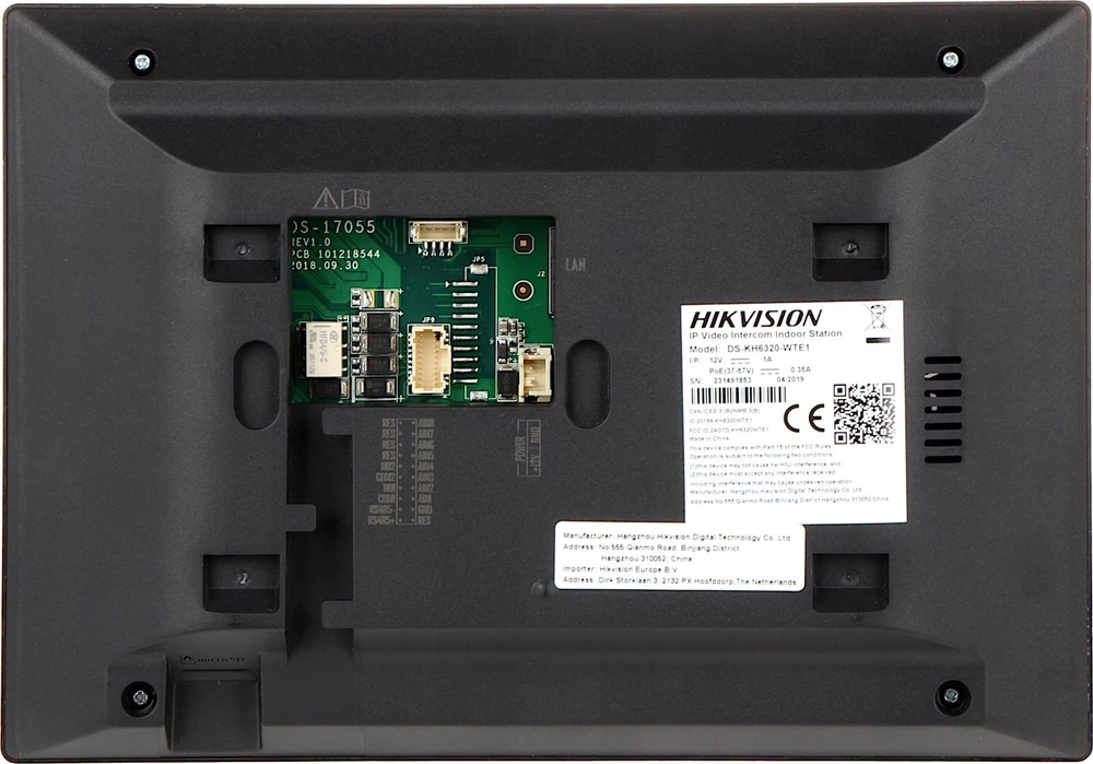 VIDEO DOMOFONO RINKINYS DS-KIS604-S(C) Hikvision