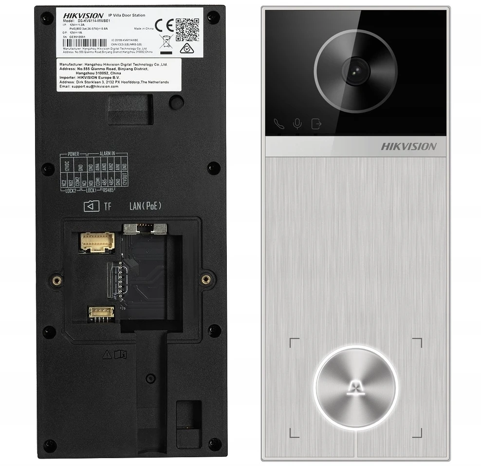 HIKVISION DS-KIS613-S vaizdo domofono rinkinys