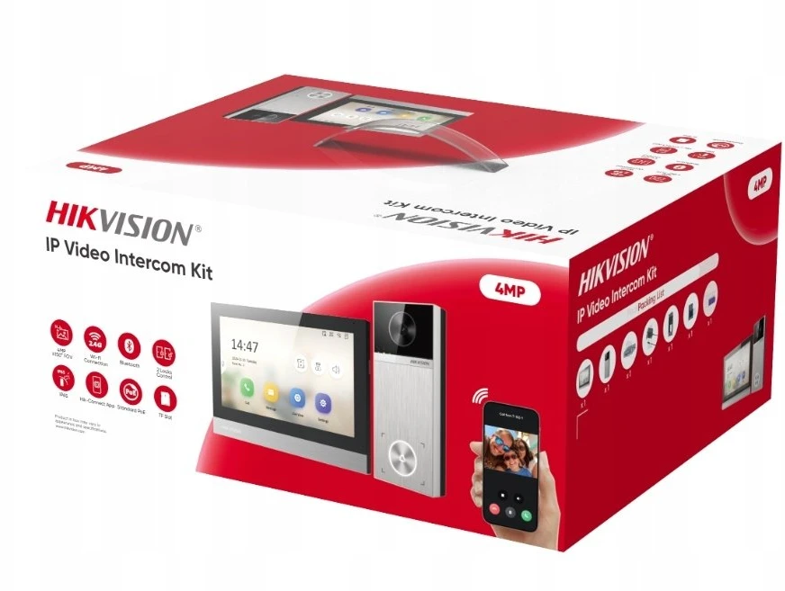 HIKVISION DS-KIS613-S vaizdo domofono rinkinys