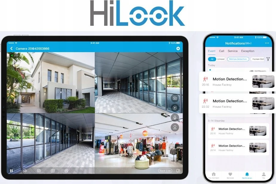 „Hikvision IP-VIS-Pro-W“ IP vaizdo domofono rinkinys Hilook
