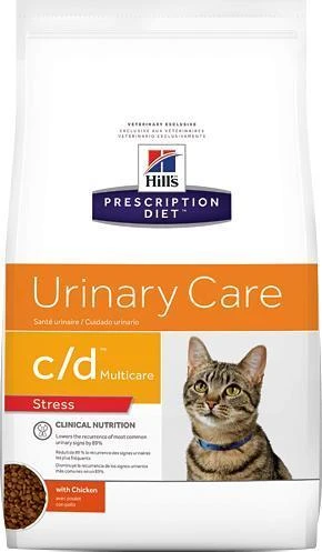 Sausas Kačių Maistas - Hill's Prescription Diet Feline C/d Multicare Stresas 8kg