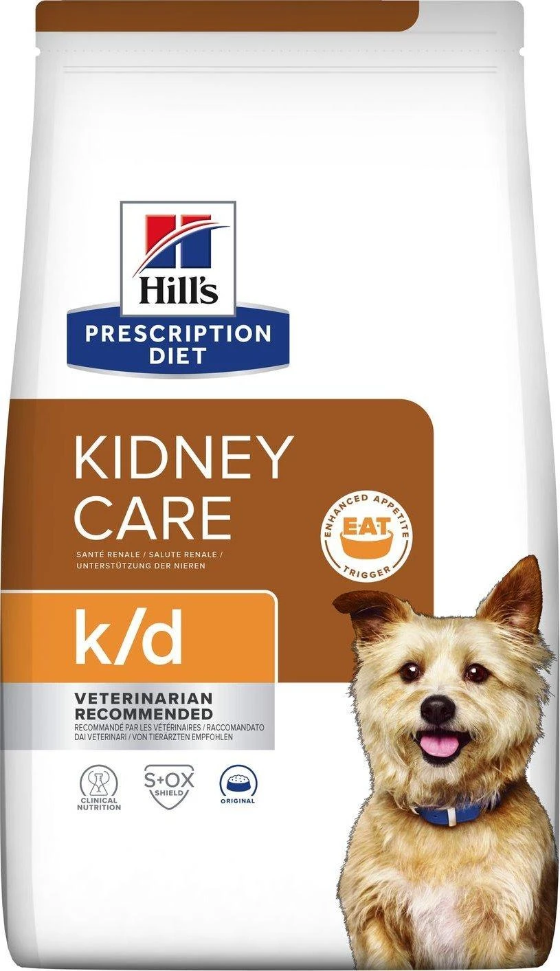 Šunų Maistas - Hill's Prescription Diet k/d Inkstų Priežiūra - 1,5kg