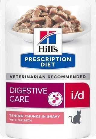 Drėgnas Kačių Maistas - Hill's Prescription Diet I/d Feline Su Lašiša, 85g