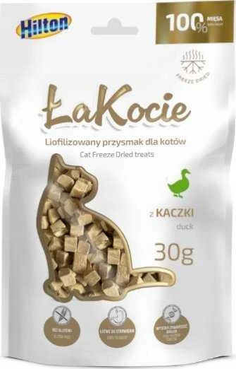 HILTON ŁaKocie Užšaldyta džiovinta antiena - kačių skanėstai - 30g