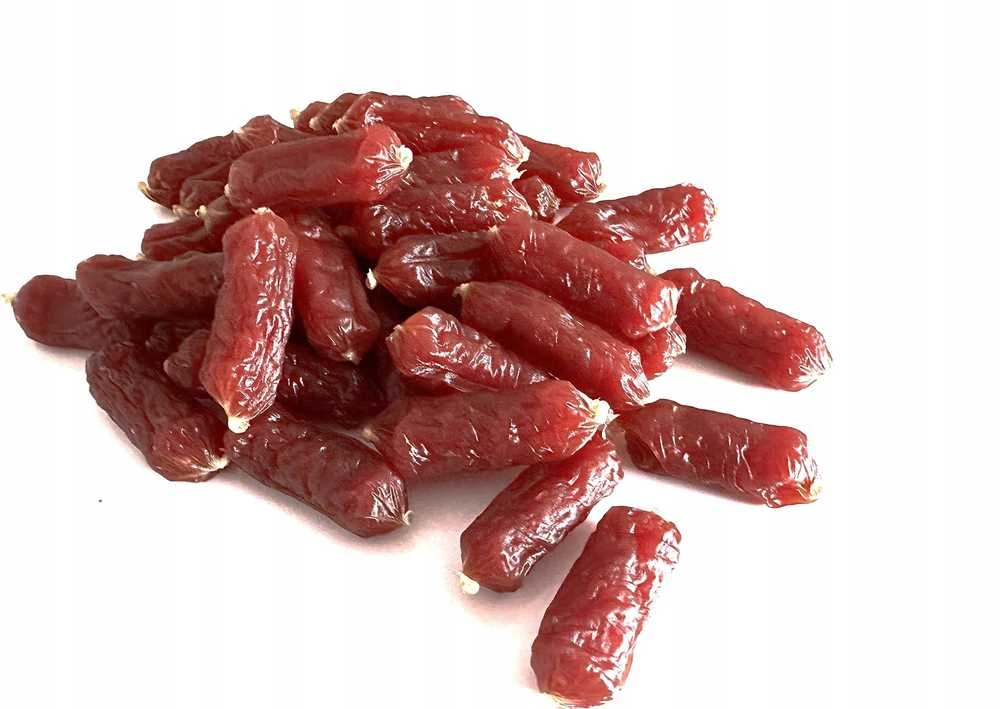 HILTON Soft duck sausages - dog treat - 500g