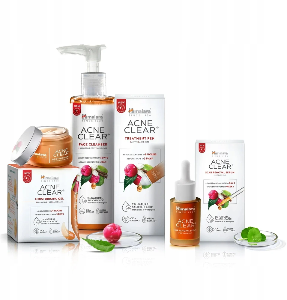 Himalaya HIMALAYA Acne Clear+ Veido gelis drėkinamasis 50 ml