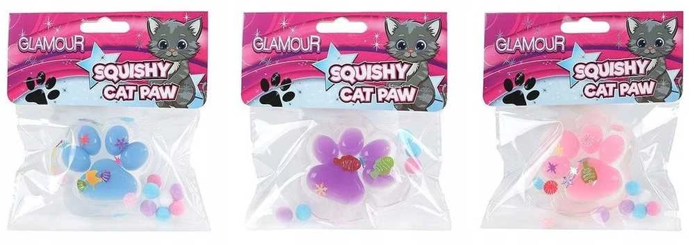 Hipo Minkšti „Hippo Cat Paw“ žaisliukai, 24 vnt./doz. 622003 49322