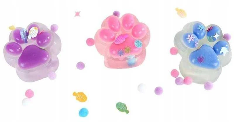 Hipo Minkšti „Hippo Cat Paw“ žaisliukai, 24 vnt./doz. 622003 49322