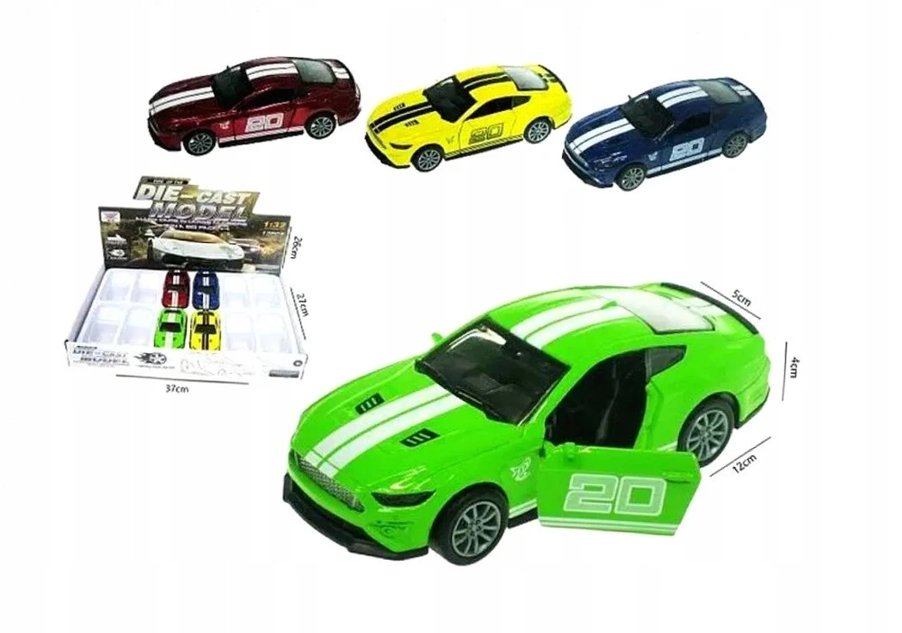 Hipo sportinis automobilis 12 cm keturiais varomais ratais HX180 46533