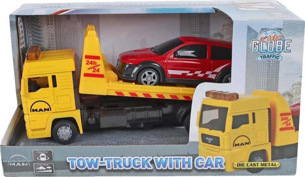 Hipo HKG Automobilio priekaba 19cm su lengvuoju automobiliu 540567 27054