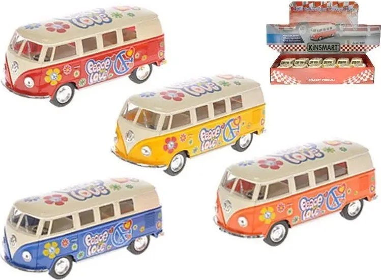 Hipo Automobilis VW Classical 1962 autobusas dažytas 1:32 520020
