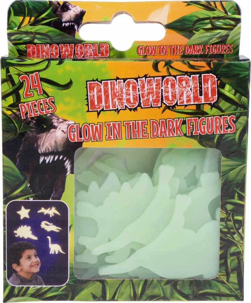 Pocket Money (rinkinio produktas) Kišenpinigiai - šviečiantys tamsoje Dino's 24 vnt. CDU (621246)