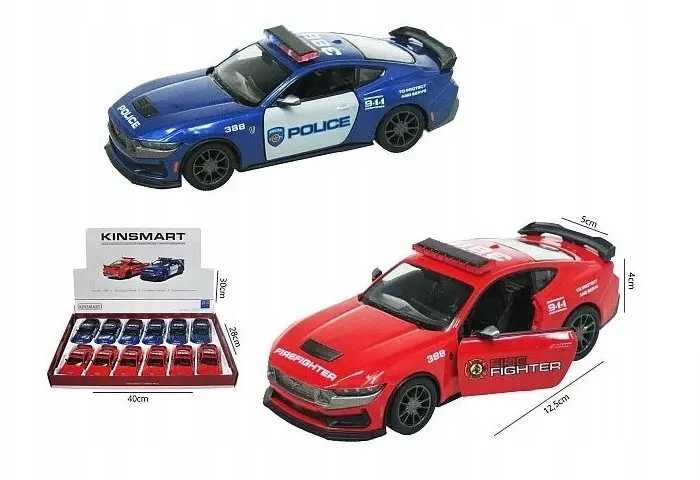 Hipo Ford Mustang 2024 tamsaus arklio policijos HXKT277 46991