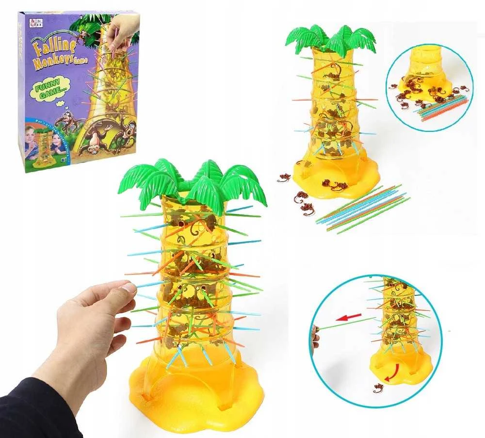 Hipo Hippo žaidimas Krintančios beždžionės 27 cm 700036 72026