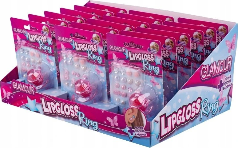 Hipo lūpų blizgis žiede + nagų lakas 640125 22493