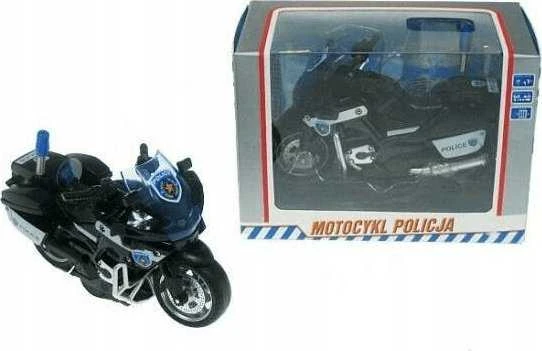 HKG Hipo Police motociklas 13cm motorizuota šviesa, garsas M1217U