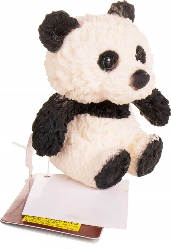 Guminė panda su žirneliais 7cm HIPO A-189-DB