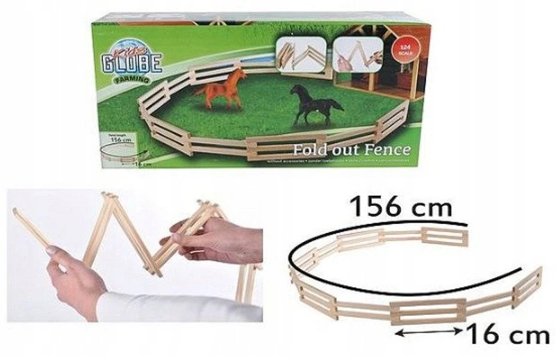 Hipo Farma medinė tvora 156 cm 1:24 610303 37893