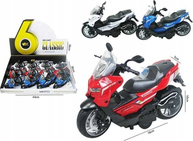 Hipo paspirtukas 16 cm su šviesomis ir garsais, 3 ratai, HXFC85 46601