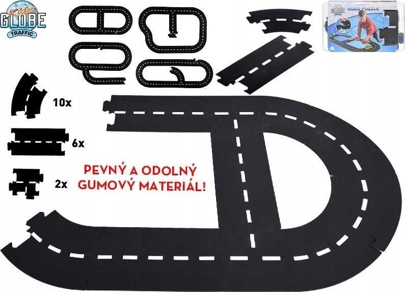Dėlionė Hipo HKG Tor automobilinis puzzle 307,5cm 18el 570460 14658