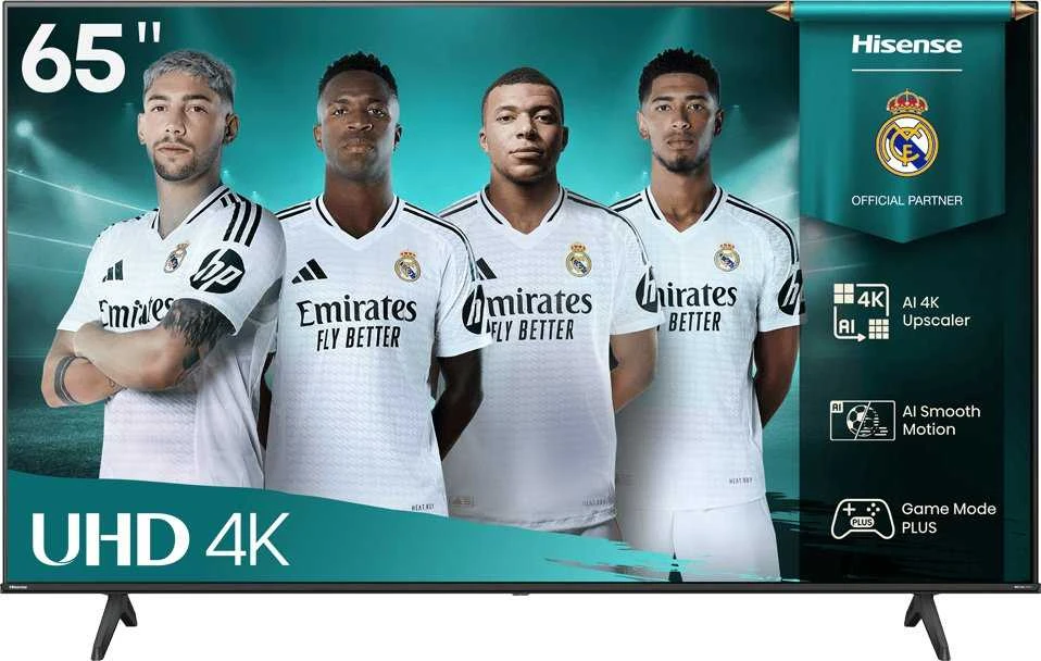 Televizorius Hisense 65A6Q | 65 | Smart TV | VIDAA Smart OS | UHD | Juodas