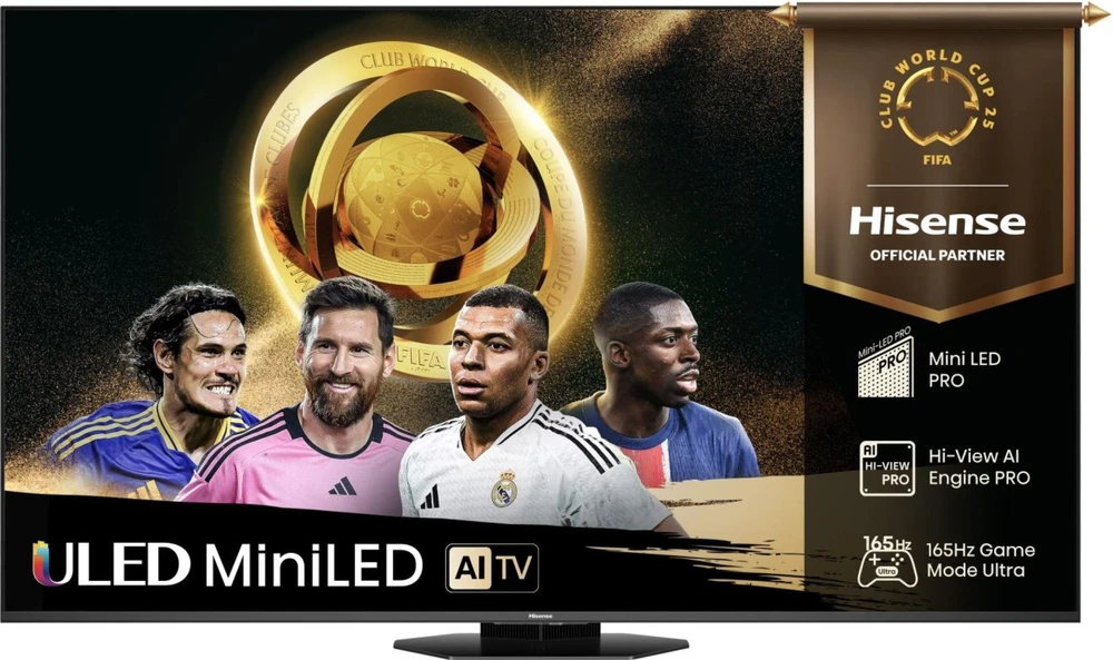 Televizorius Hisense 85" 85U8Q Mini LED 165 Hz 4K Dolby Vision Atmos