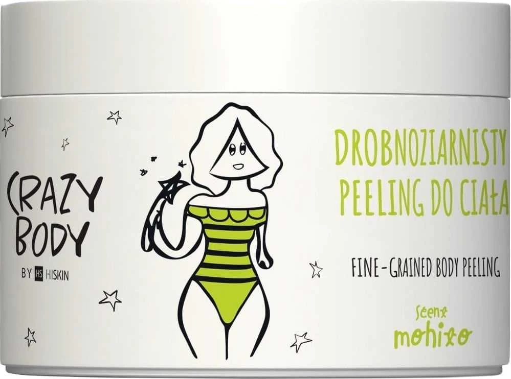 HISKIN Crazy Body Smulkiagrūdis kūno pilingas - MOHITO 300 ml
