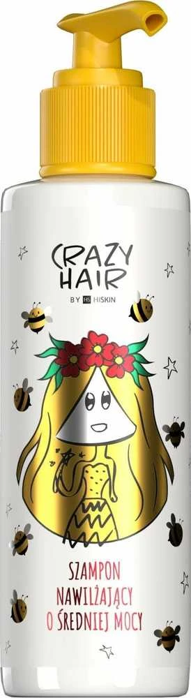 HISKIN Crazy Hair Moisturizing Medium Strength Šampūnas su medumi 300 ml