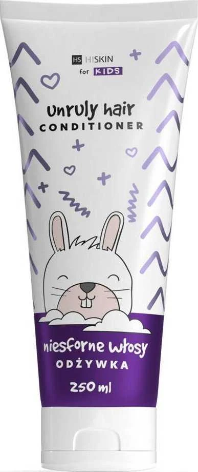 HISKIN for Kids Unruly Kondicionierius nepaklusniems plaukams 250 ml