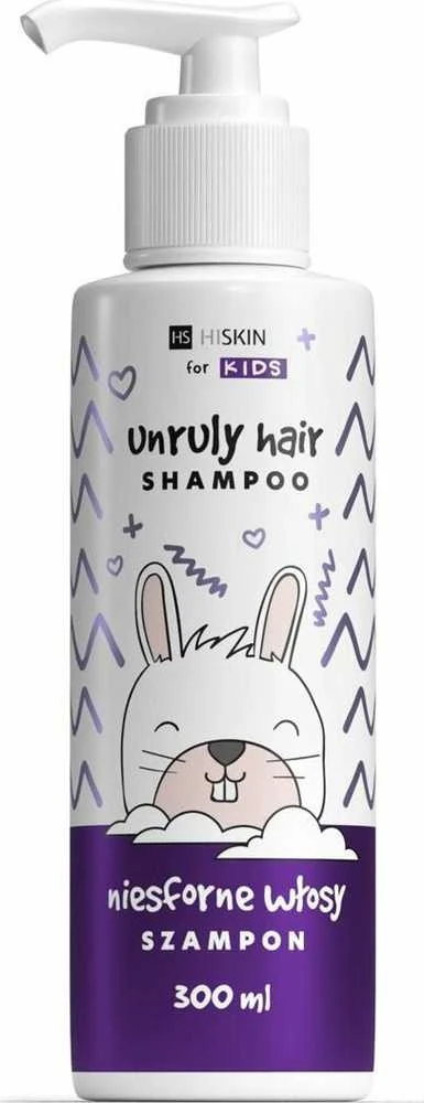 HISKIN for Kids Unruly Šampūnas nepaklusniems plaukams 300 ml