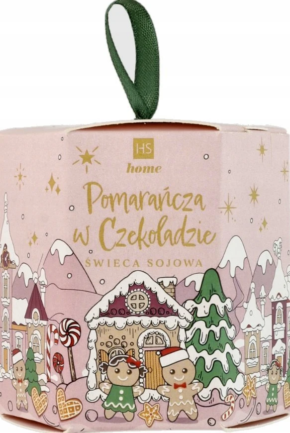 Hiskin Oranžinis in Chocolate sojos žvakė 100g