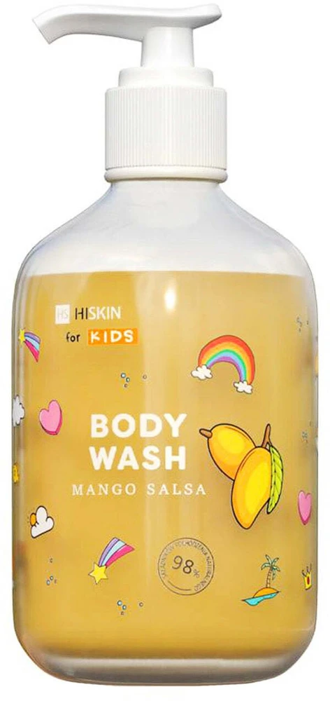 HISKIN for Kids Mango Salsa kūno prausimosi gelis 400 ml