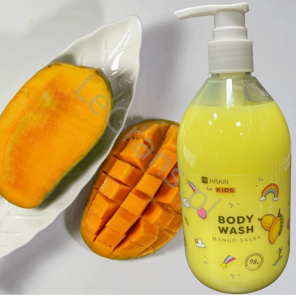 HISKIN for Kids Mango Salsa kūno prausimosi gelis 400 ml