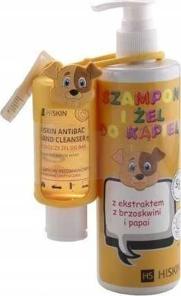 Hiskin Vaikiškas šampūnas ir vonios gelis Peach 280ml