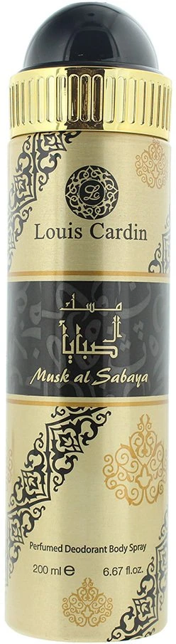 Louis Cardin Musk Al Sabaya Body Purškiklis, 200 ml