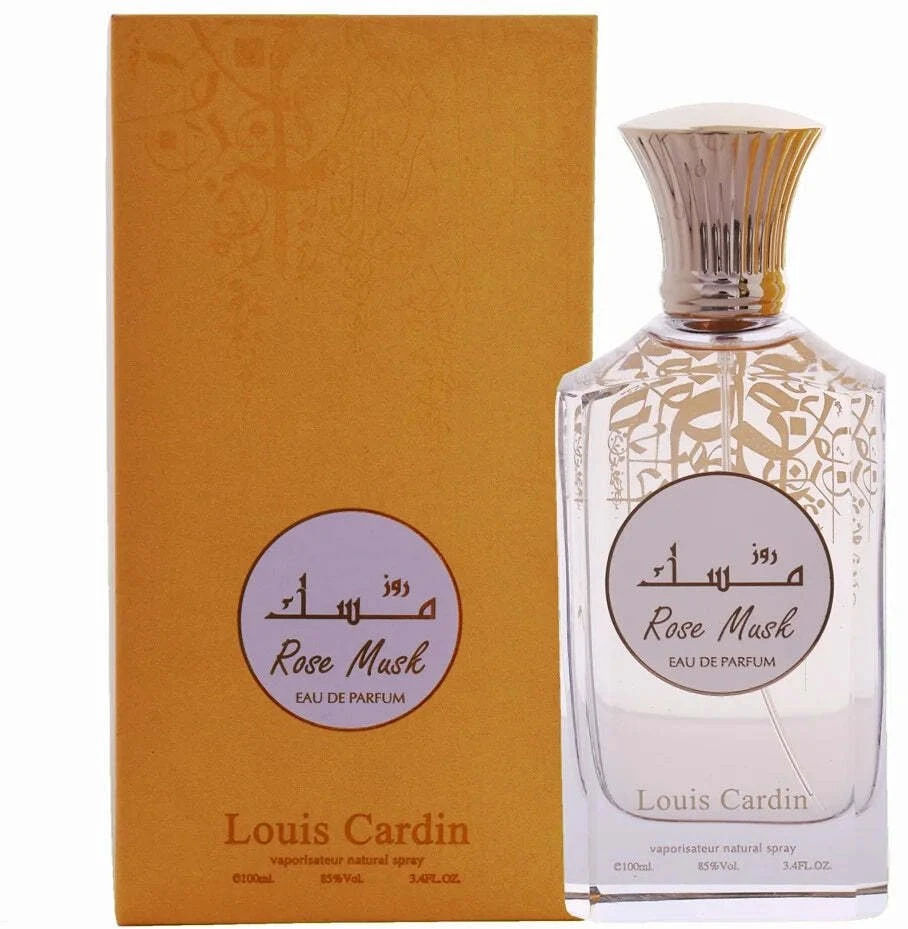 Louis Cardin Rose Musk EDP parfumuotas vanduo moterims, 100 ml