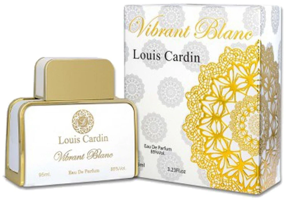 Louis Cardin Vibrant Blanc EDP parfumuotas vanduo moterims, 95 ml